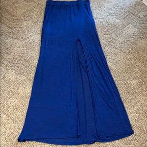 American eagle long skirt with side slit